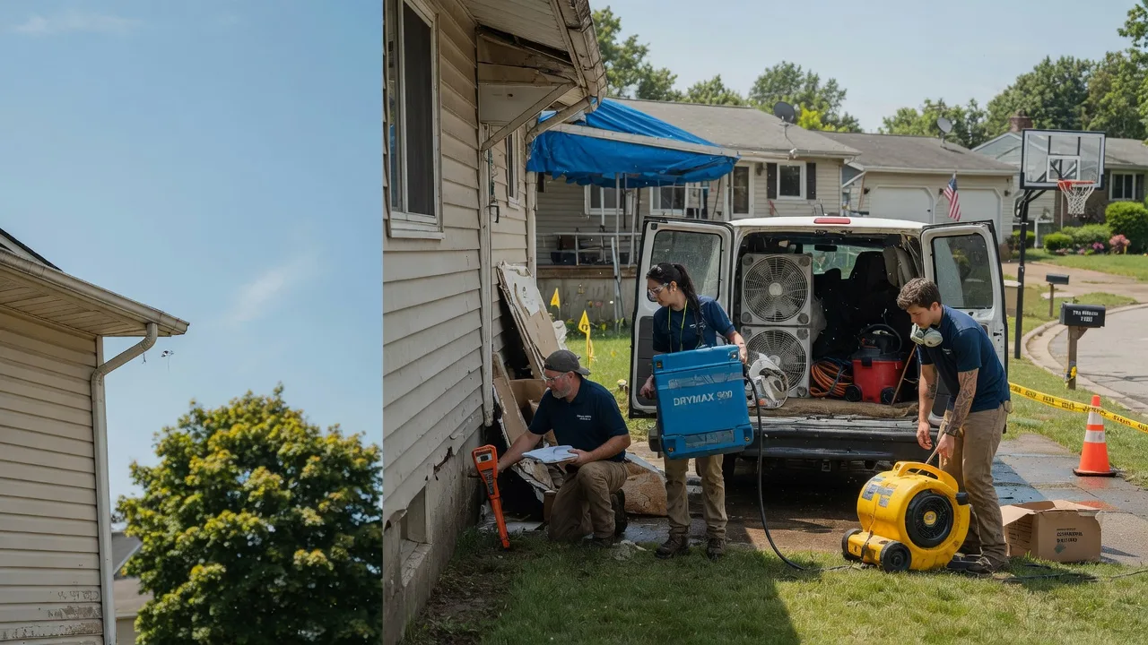 Ceiling Leak Cleanup in Nilwood, IL near me