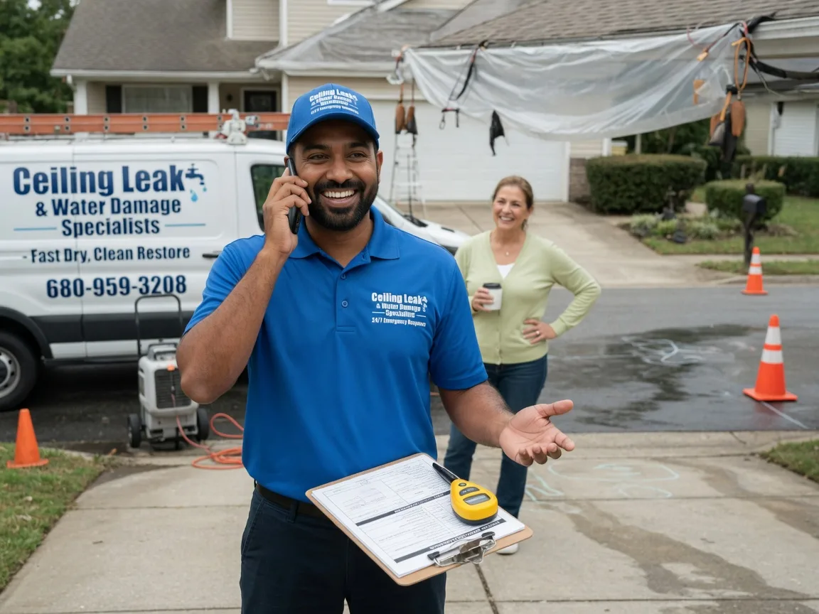 Ceiling Leak Cleanup Nilwood, IL FAQs